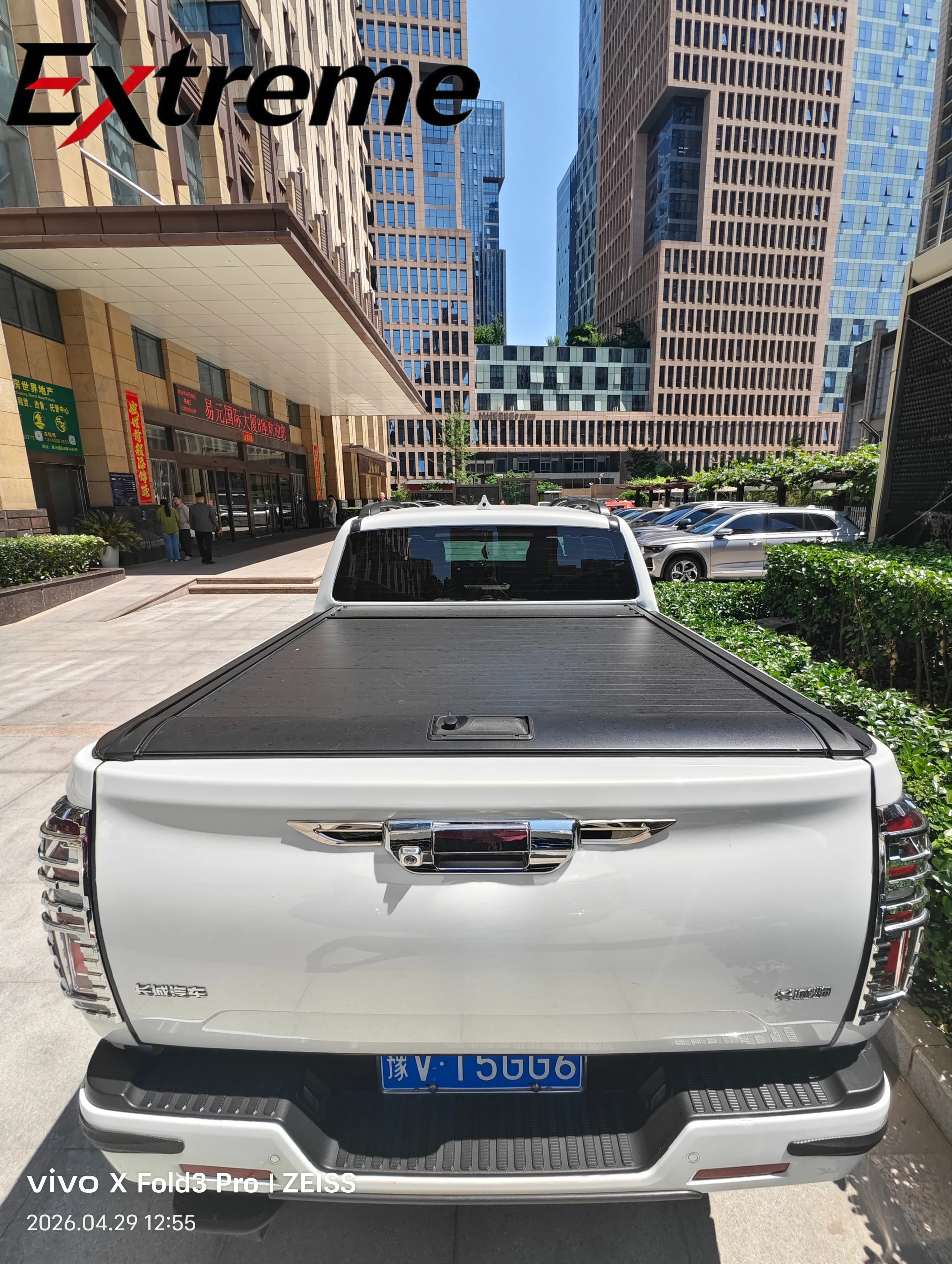 New Customizable  Roll N Lock Retractable Cover for GWM Poer  Heavy Duty Roller  Truck Cover Anti-Rust