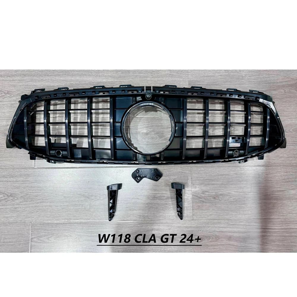 2020-2024 Front Grille Bumper GT Racing Grills Car Styling For Mercedes CLA Class W118 CLA118 CLA220 260