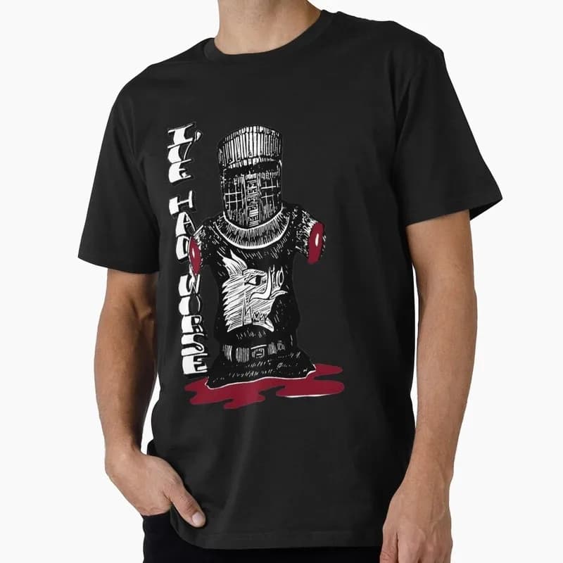 Vintage King Movie Style 90s Retro Knight Funny Monty Python Gift T-shirt British Comedy Graphic clothes US size Tops S-6XL