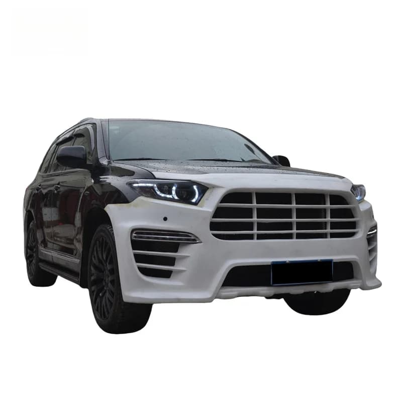 High Quality Highlander Full Body Kit Front Rear Bumper Spoiler Facelift Upgrade Exterior Replacement Parts