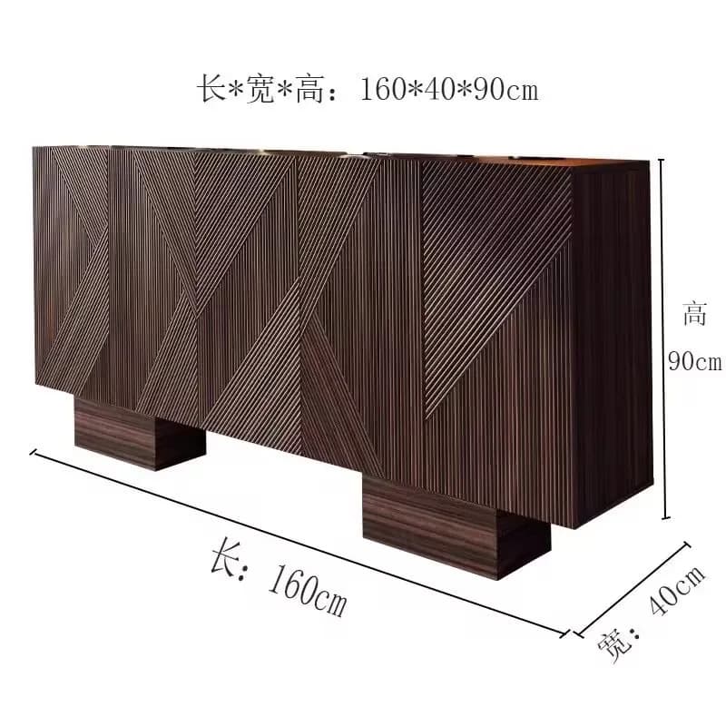 Dining side cabinet, entrance cabinet, living room wall locker, simple storage cabinet