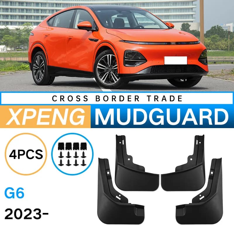 Car Mud Flaps Splash Guards Fender Mudguard for XPeng G6 2023 Wide Extended Coverage Protector