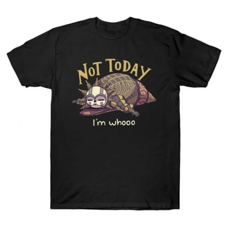 Not Today I'm Whoo Esquie Clair Obscur Expedition 33 Gift for gamer 100% cotton Short Sleeve Graphic T-Shirt All size tops
