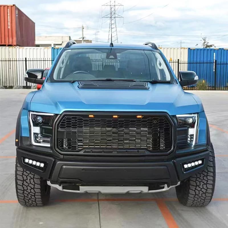 High Quality Raptor F150 Style Full Body Kit With Light 4x4 Off-road Pickup 2015-2019 Upgrade Mod Parts