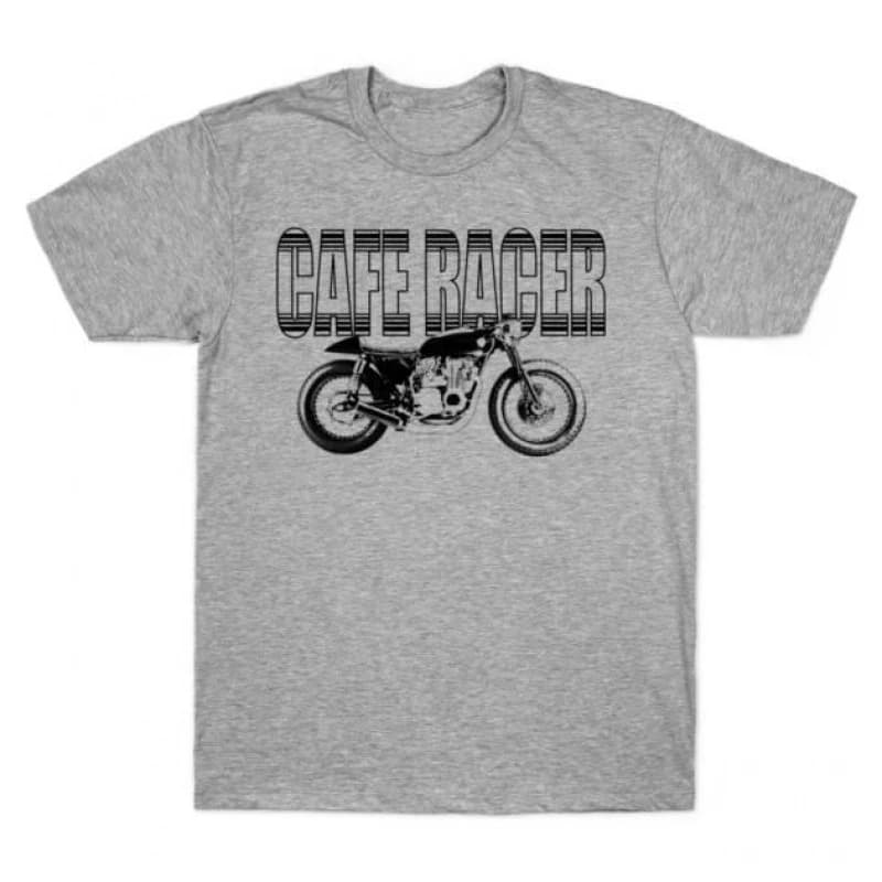 0427 Cafe Racer Born to Ride Retro Motorcycle Gift T-Shirt for bikers 100% cotton Short sleeve Graphic clothes All size Tee