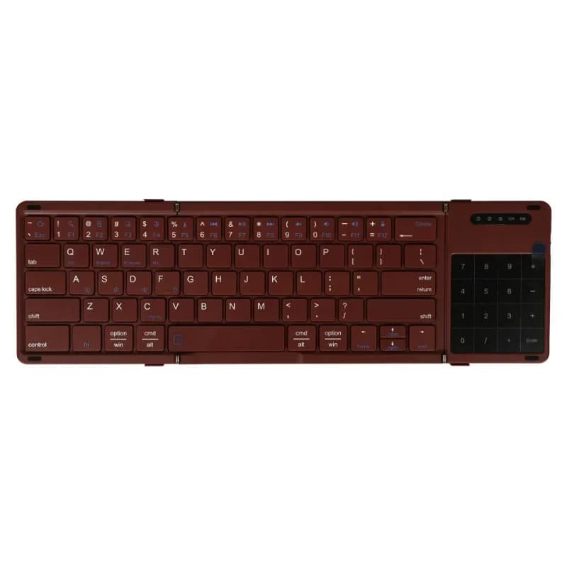 Wireless Bluetooth, folding keyboard touchpad, dual mode with digital function, folding keyboard