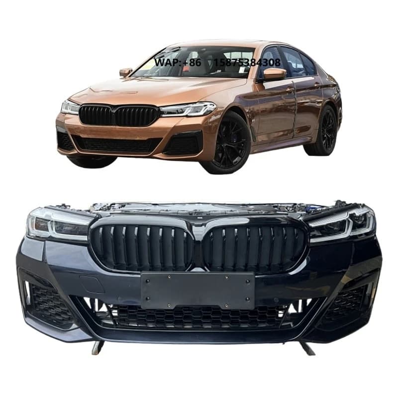 For -5 Series G30 LCi Front Bumper Body Kit Car Large Enclosure Kit Car Body System  radiator conversion kit