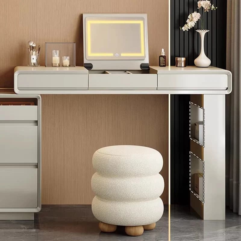 Storage Drawers Vanity Table Organizer Jewelry Cosmetics Makeup Dressing Table Women Coffee Penteadeira Lounge Suite Furniture