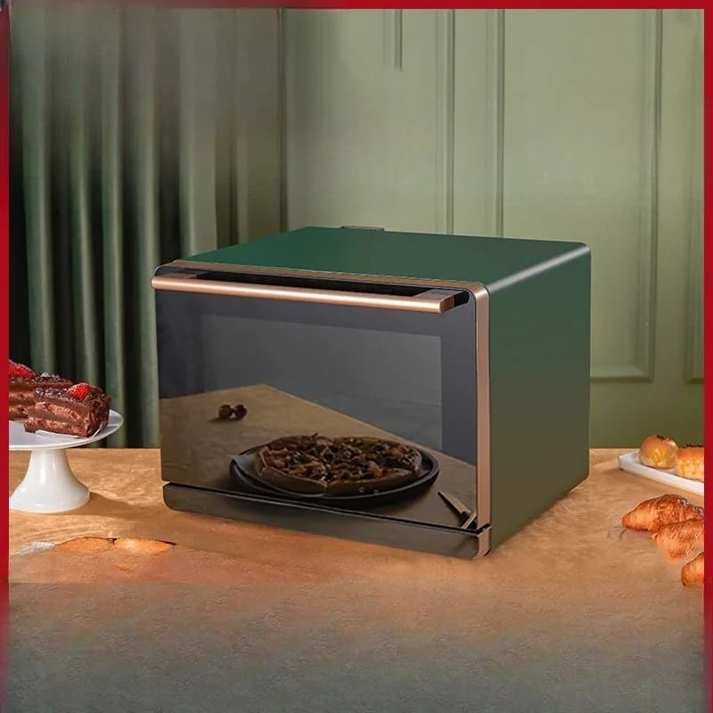 Desktop household steaming, baking, frying oven steamer three-in-one