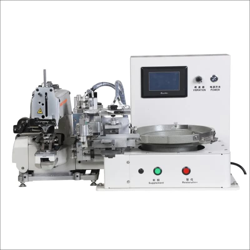 BT-928-373D Electronic Snap Machine Button Attach Attaching Automatic Stitch Machine