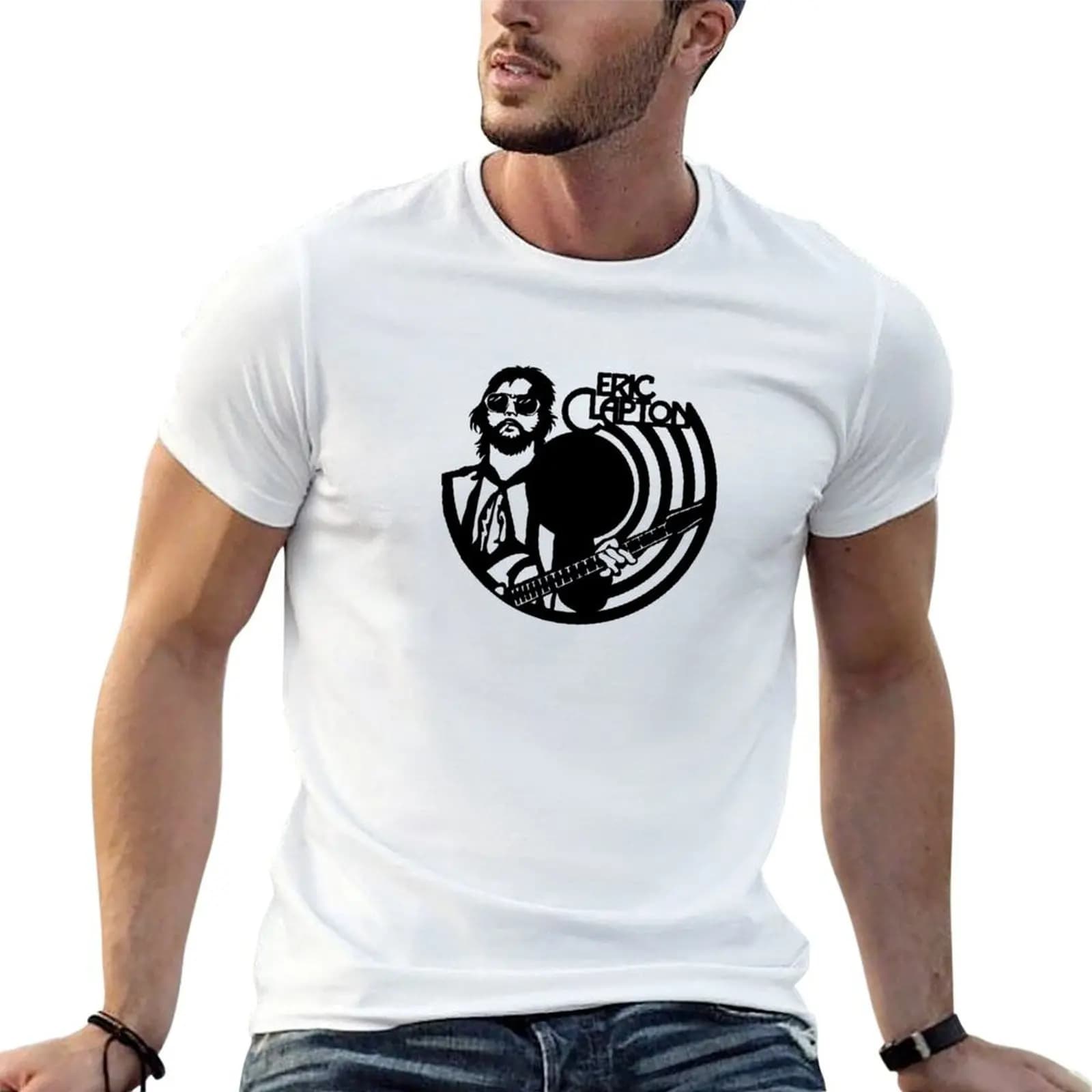 Eric Clapton T-Shirt customs cute clothes T-shirts for men cotton