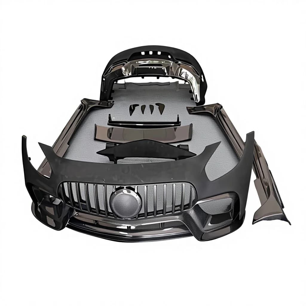 New Dry Carbon Fiber Rear Wing Bumper for  GT/GTS Plastic Material Condition Suitable Modified