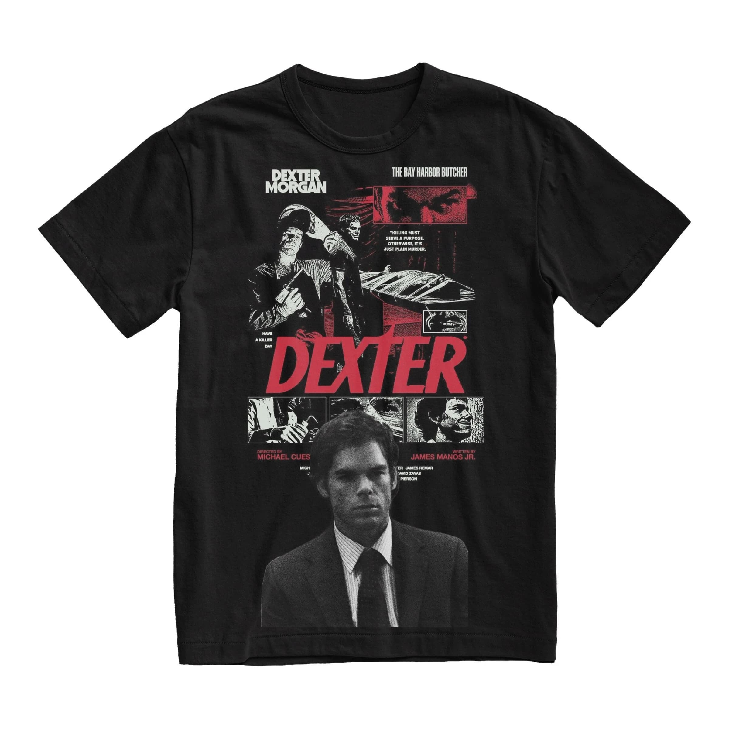 Dexter Morgan T Shirt 2026 New Bay Harbor Butcher Graphic Cotton Blend Men Women Unisex Vintage Oversized Streetwear Casual Tops