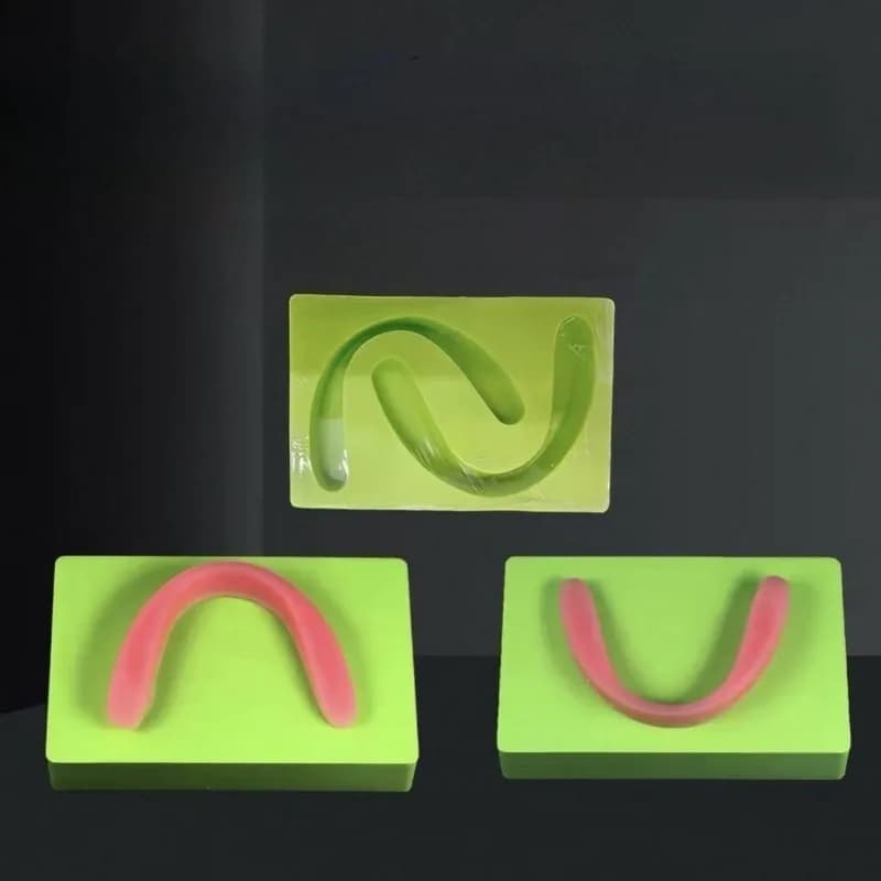 1 pcs Lab Average Bar Tray Model . Lab Produces Wax Embankment Teeth Shaping Accessories