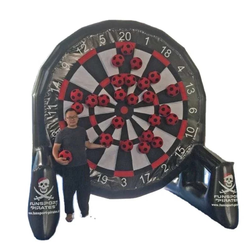 Hot Sale Inflatable Dartboard Game,Target Shoot Game/ Inflatable Soccer Dart Game