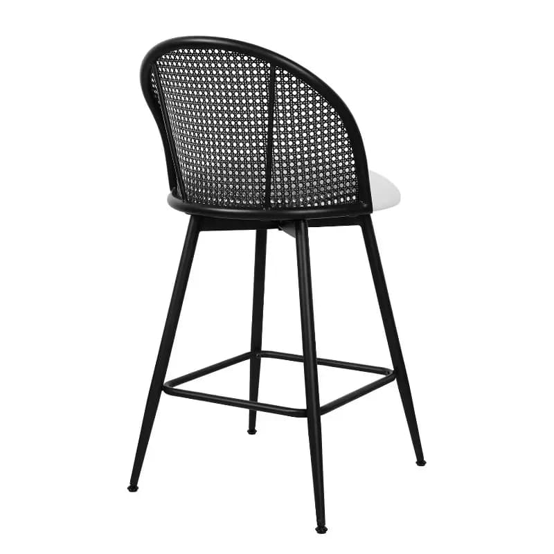 Armless lounge chair high chair bar stool restaurant seat set rattan bar restaurant comfortable and convenient