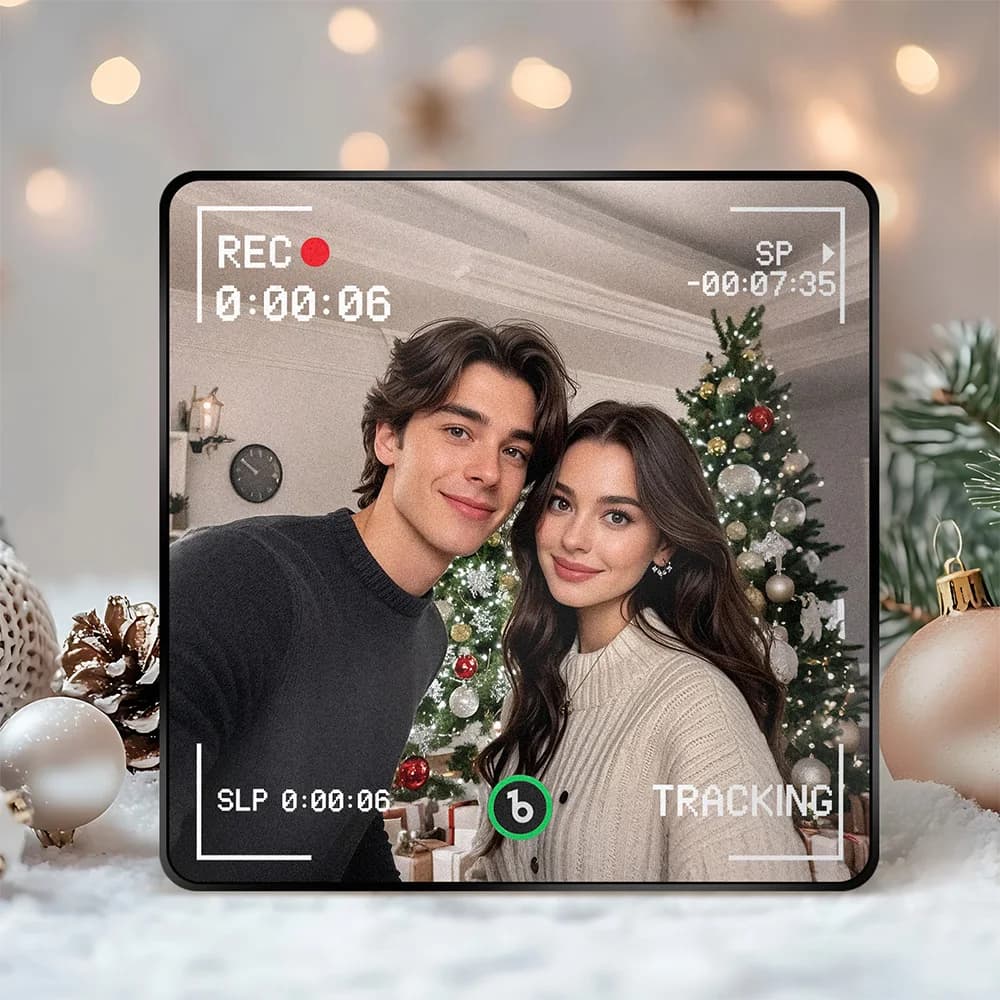 Custom Photo Fridge Magnets, Personalized Music Fridge Magnet, Christmas and Valentine's Day Interesting Fridge Magnets Gifts