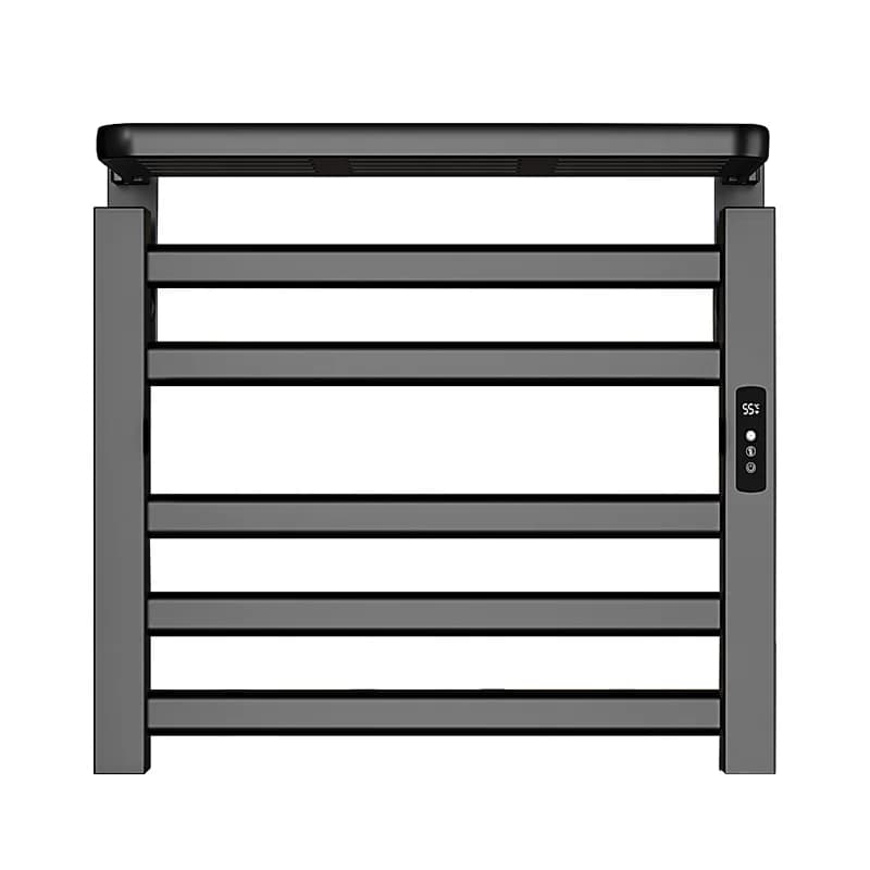 Electric towel rack factory intelligent heating drying rack bathroom non-punching aluminum alloy