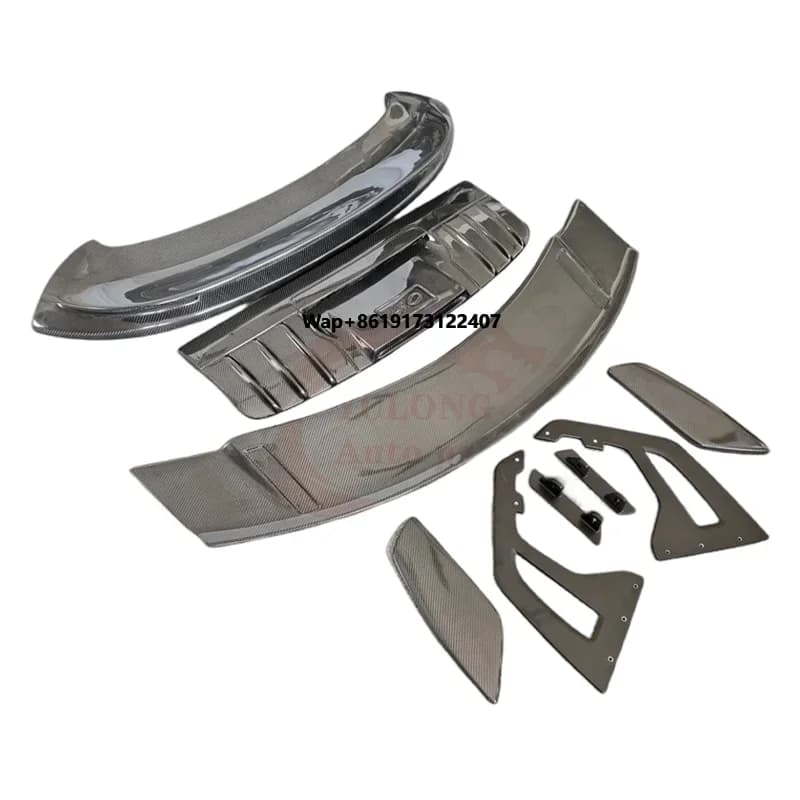 Carbon Fiber GT3 Style Rear Spoiler Wing for the 911 992 S Upgrade GT3 Spoiler