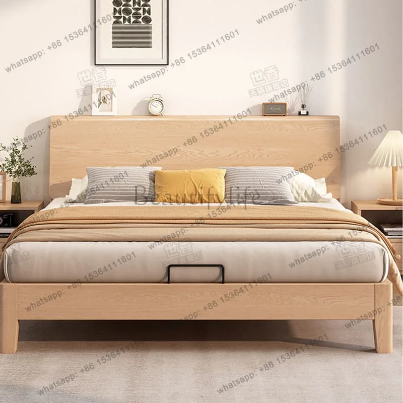 FG Double Girls Bed Bedroom Children Luxury Modern Baby Floor Design Sleeping Princess Bed Mobile Beliche Lounge Suite Furniture