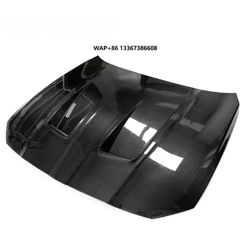 High Quality Dry Carbon Fiber Hood, Dual Vented Design, M3 M4 G80 G82 Lightweight Carbon Fiber Engine Bonnet