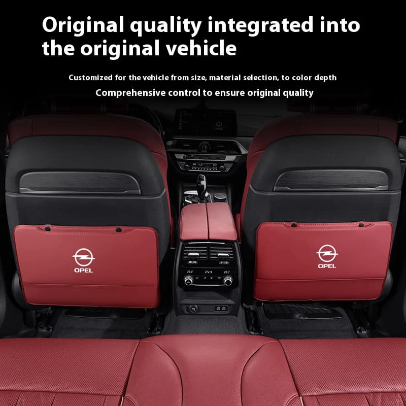 Opel Adam Astra Combo Corsa Crossland-X Delica Grandland Insignia Meriva Mokka Tigra Zafira Car Seat Back Rear Seat Storage Bag