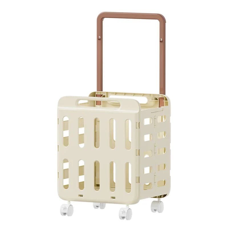 Tie-rod folding laundry basket Dormitory bathroom Multifunctional storage basket Household removable large-capacity laundry