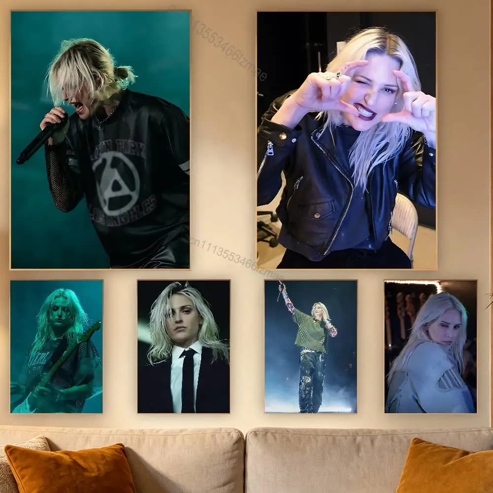 Singer E-Emily A-Armstrong Poster Wall For Sticky Decoration Waterproof Home Living Room Bedroom Bar