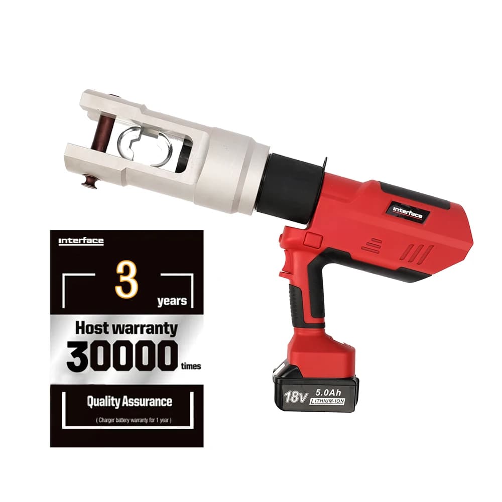 Professional Factory 630 Battery Hydraulic Cable Crimper Connector Copper Cordless Electric Crimping Tool