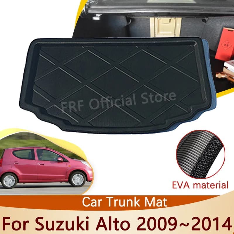 Trunk Mat For Suzuki Alto 2009 2010 2011 2012 2013 2014 Mazda Carol Car Accessorie Floor Tray Waterproof Liner Cargo Boot Carpet