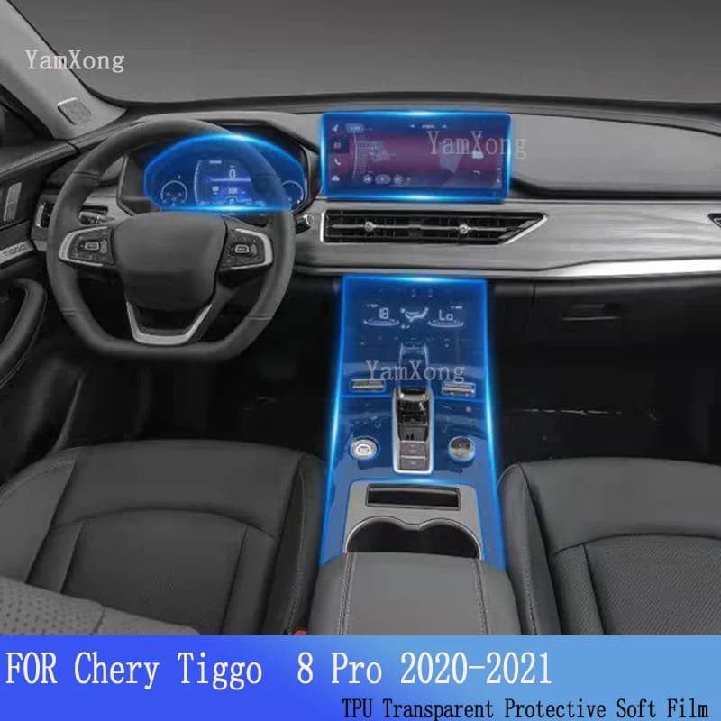 2020 2021 TPU Car gear dashboard gps navigation screen Film Protective Sticker for Chery tiggo 8 plus tiggo 7 8 Pro anti-scratch
