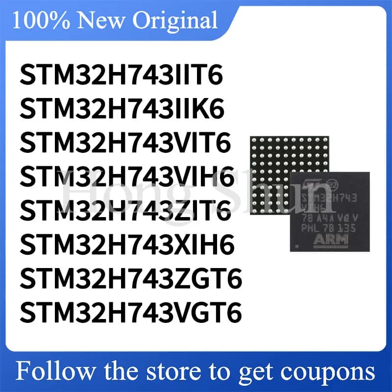 Phone Case STM32H743ZIT6 STM32H743ZGT6 STM32H743IIK6 STM32H743XIH6 STM32H743VIT6 STM32H743IIT6 STM32H743 VGT6 VIH6 Phone Case