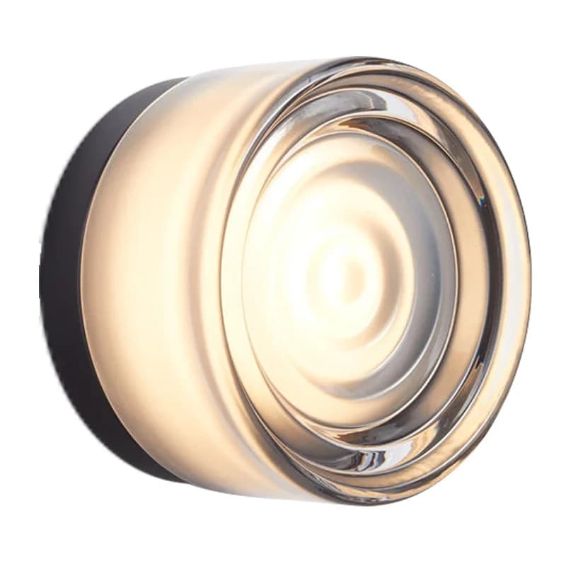 Modern minimalist glass wall lamp Nordic designer aisle bedroom bedside lamp ambient decoration bathroom mirror headlamp