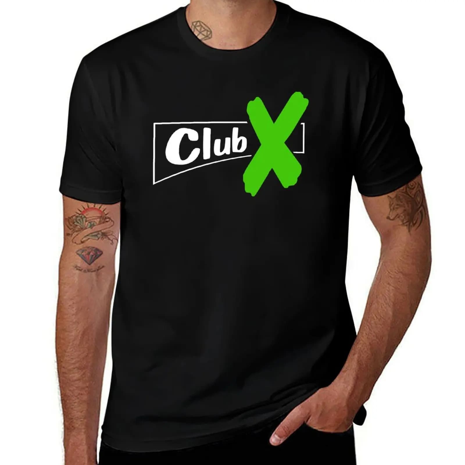 Club X Hardcore T-Shirt t shirts for man pack cotton t shirt man casual