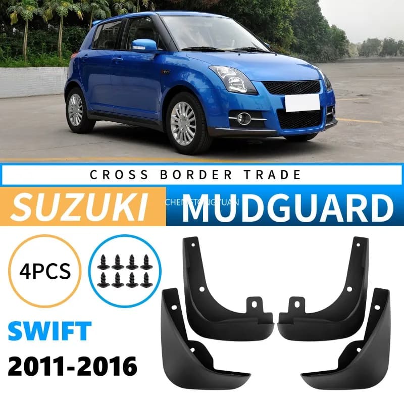 For Suzuki Swift 2011 2012 2013 2014 2015 2016 Mudflaps Splash Guards Mud Flap Mudguards Fender Car Mud Flaps