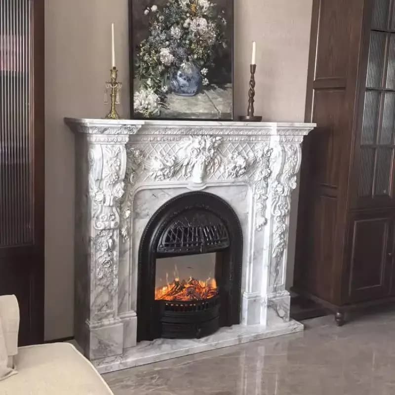White Long Living Room Fireplace Classic High China Saving Living Room Cabinets Corner Narrow Vetrina Esposizione Furniture Home