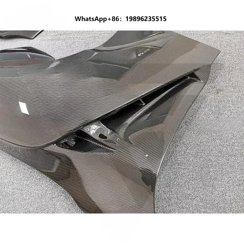 Vari 2019 Ver Style Half Carbon Fiber Car Parts Mudguards Front Fender for R35 2008-2019 Carbon Fender