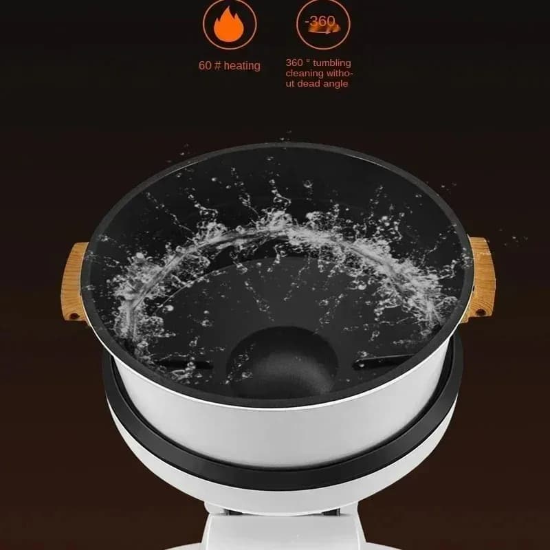 CS260B 8L Rotary Cooking Machine 2000W Three-Speed Adjustable Rice Cooker 220V Kitchen Cooking Appliance