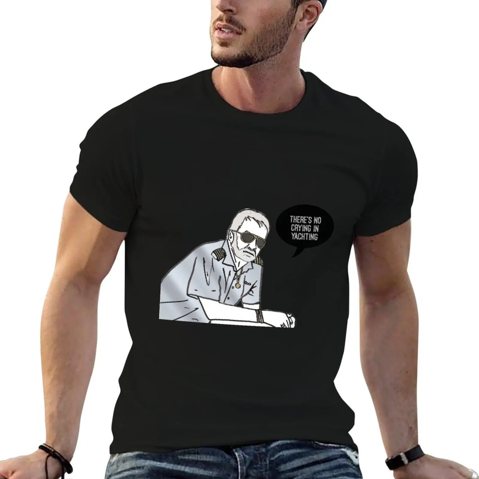No Crying in Yachting T-Shirt quick drying affliction shirts tshirts for men