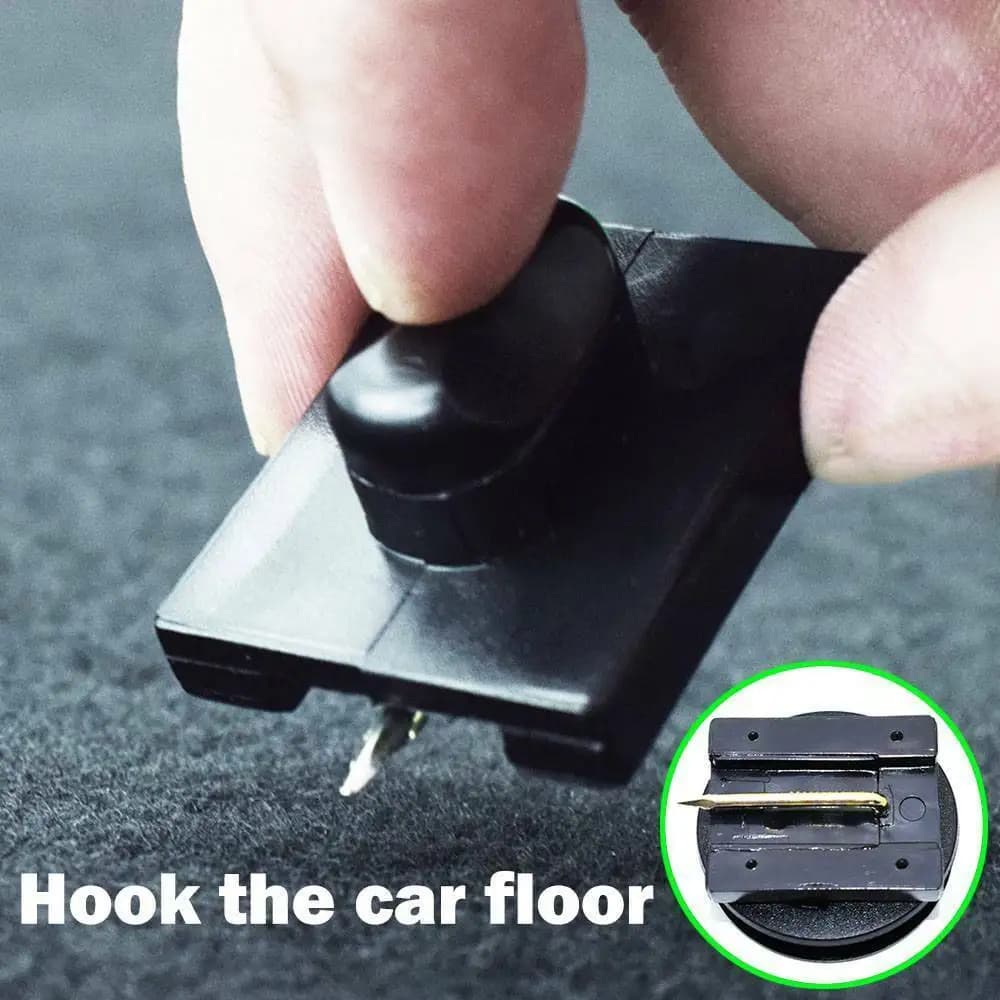 Universal Vehicle Floor Mat Clips Car Mat Retention Clips Carpet Retention Clips Rotary Knob Anti-Slip Floor Mat Accessories