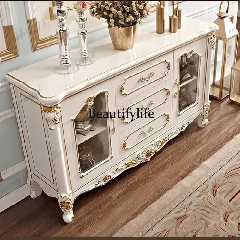 M138  Living Room Cabinets Mirror Wine Decor Filing Coffee Living Room Cabinets Office Display Gabinete Salon Furniture