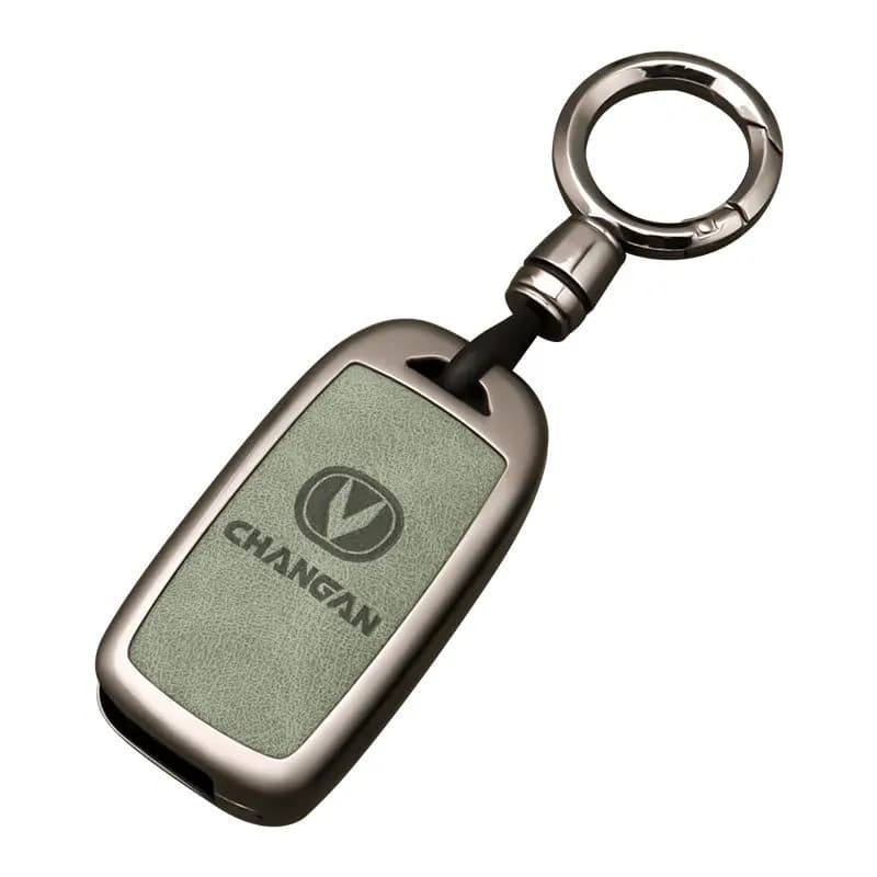 Premium Zinc Alloy Key Cover Case for Changan CS75 Plus/CS55 Plus/UNI-T/Eado/UNI-V/Oshan X5/Z6 - Protective Key Fob Shell