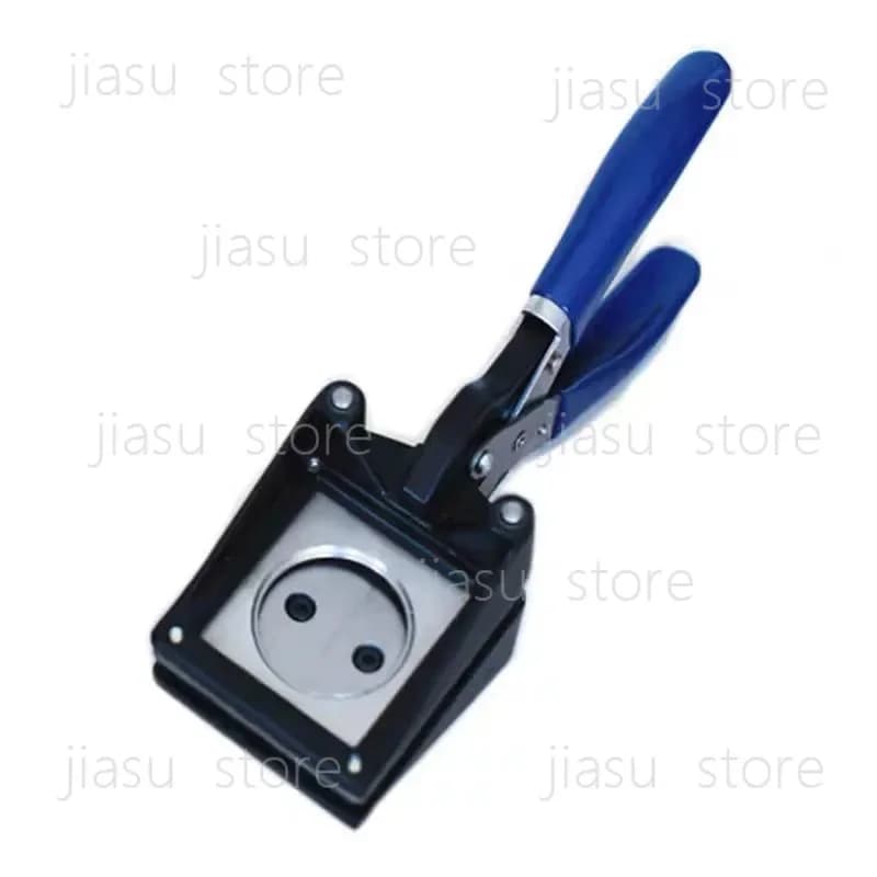 20 25 30 32 35 37 38 40 44 45 48 50MM Hand Held Manual Round Actual Cutting Size Paper Graphic Punch Die Cutter