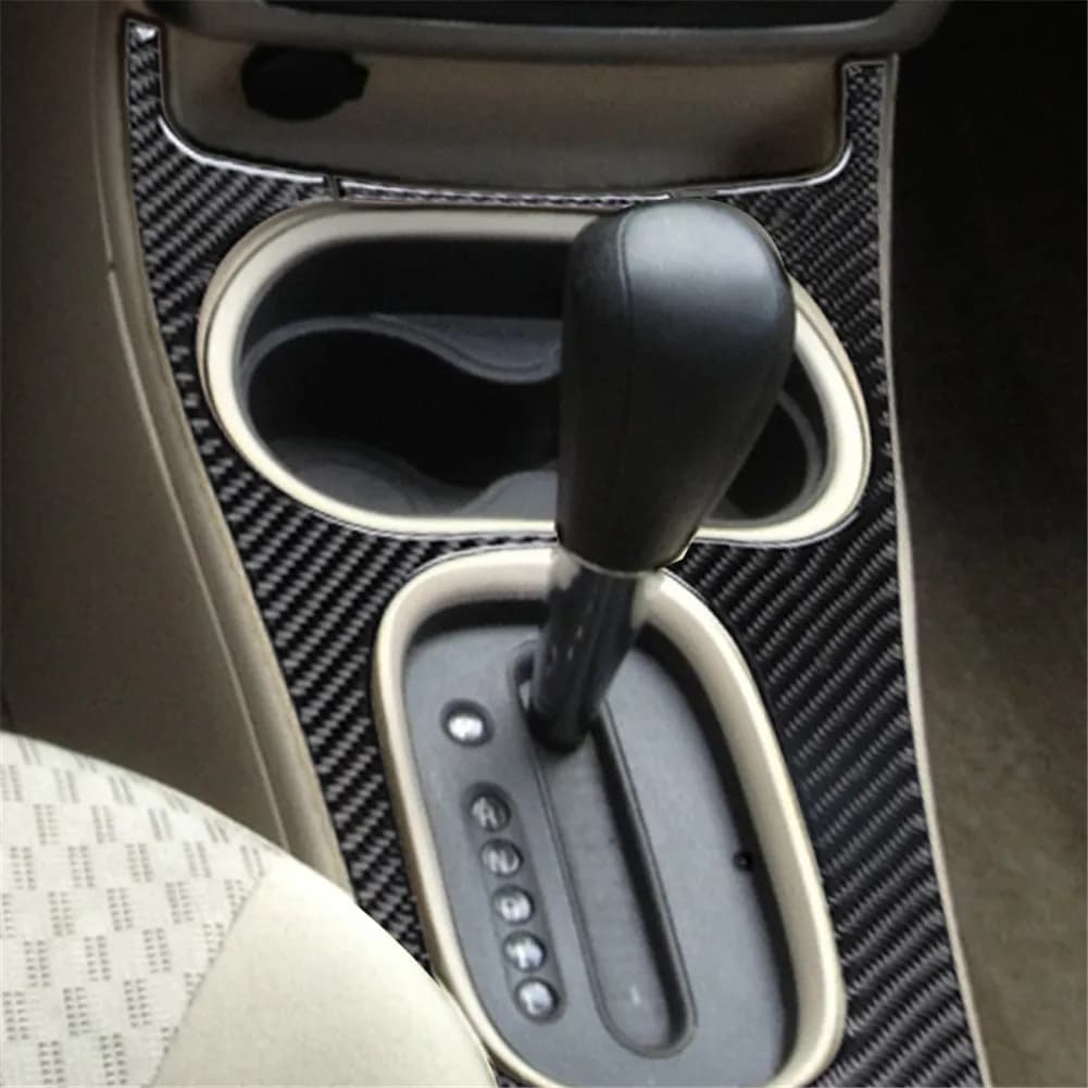 Carbon Fiber Various Parts Black Stickers For Chevrolet Cobalt 2005 2006 2007 2008 2009 2010 Car Interior Decorative Accessories
