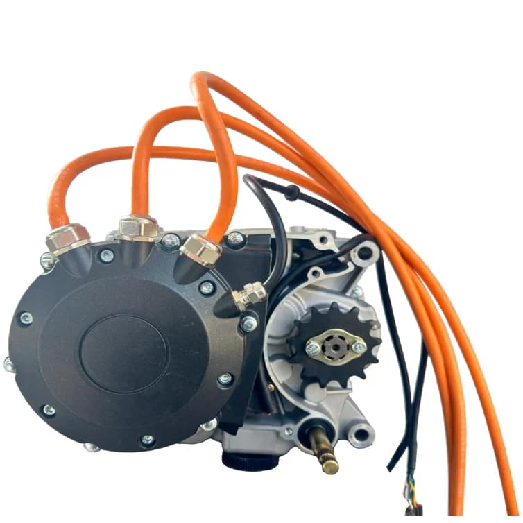 25Kw Electric Motorcycle Intermediate Drive Motor for Electric Motorcycle Conversion