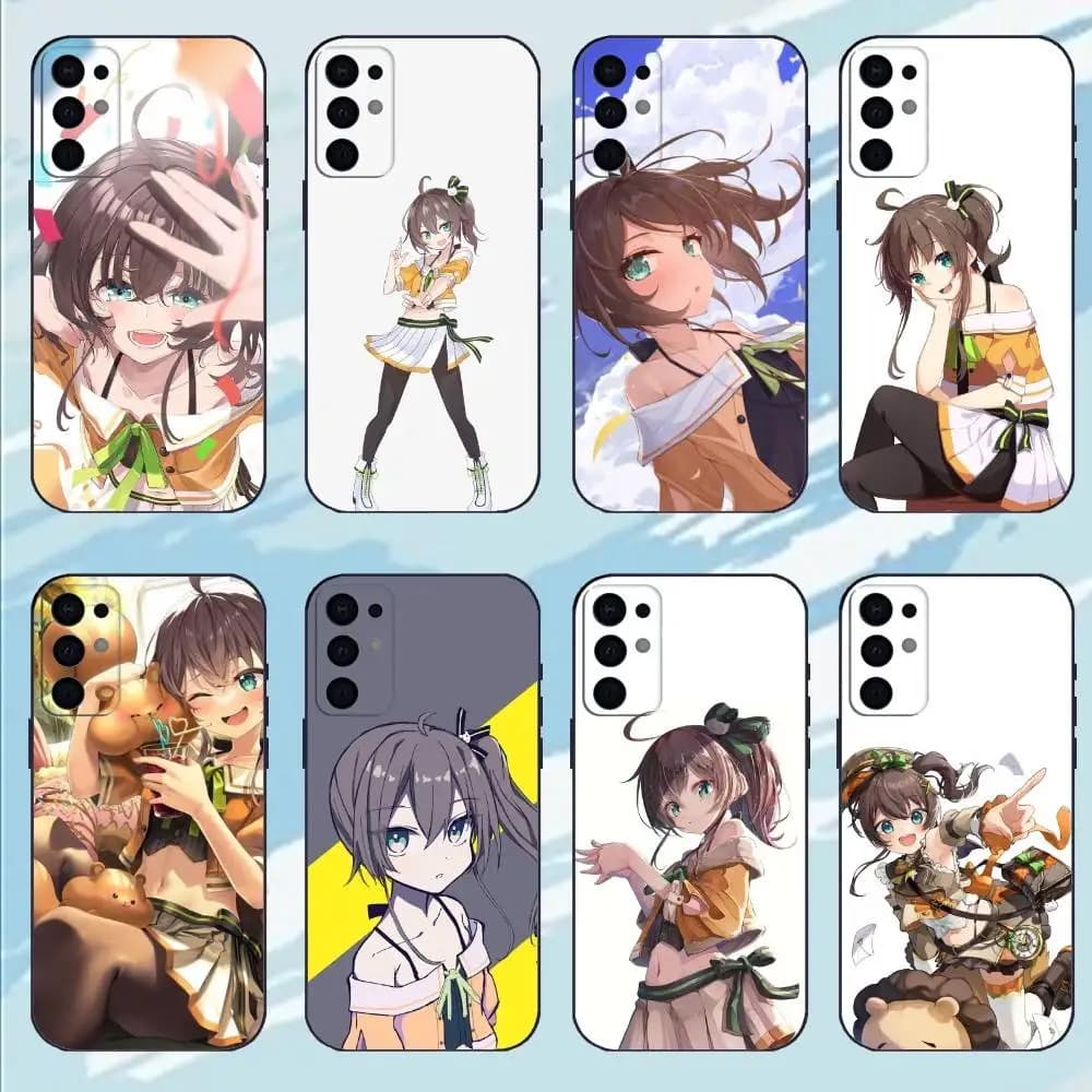 N-Natsuiro M-Matsuri  Phone Case For Samsung S25,S24,S23,S22,S21,S20,Plus,lite Soft Black Shell