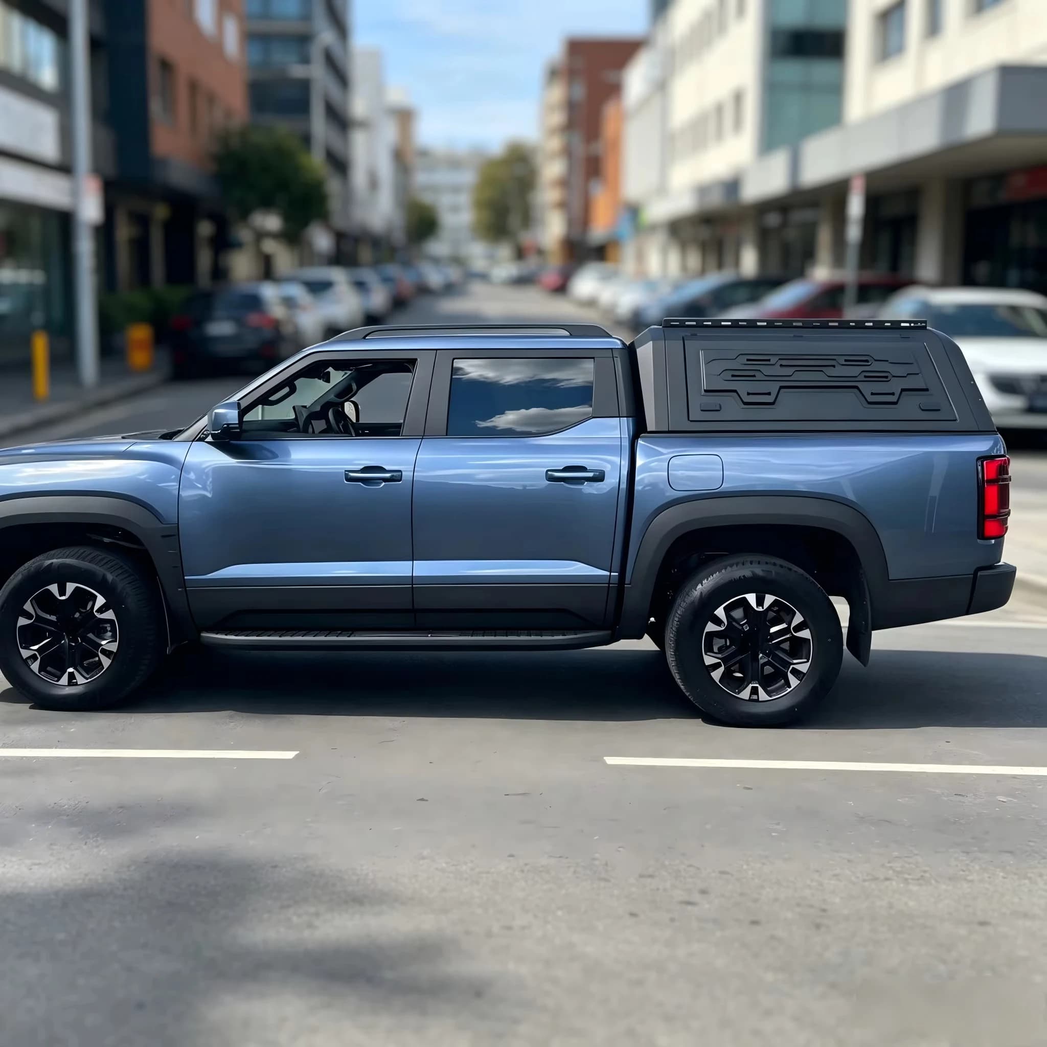 Factory Direct 4x4 Offroad Aluminum Canopy Bed Cover Tub Canopy Cover waterproof dustproof lockable cover for byd shark6