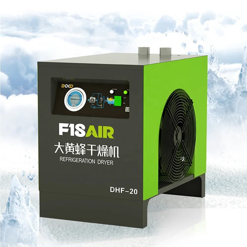 Compressed air dryer, water removal filter, automatic timed drain screw air compressor 8-10bar220V