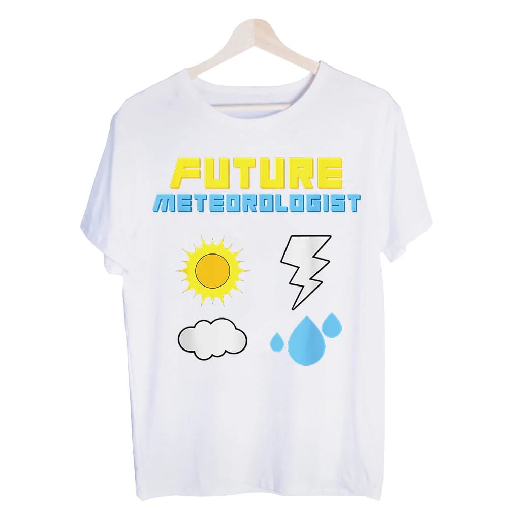 Kids' Weather Elements Graphic Tee, Short Sleeve Crew Neck T-Shirt for Casual Everyday Wear and School Outfits