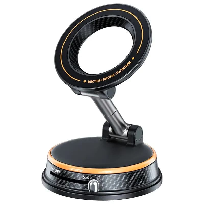For Universal Rotatable Car Bracket Portable Folding Vacuum Magnetic Car Cup Holder Phone For Live Streaming Drama